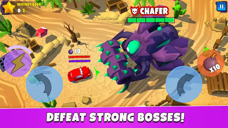 Car Eats Car 5 - Racing Game screenshot 4