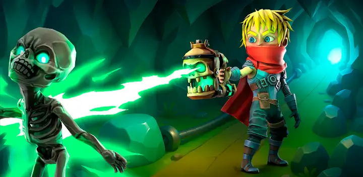 Guns vs Magic - Roguelite RPG — Android game banner