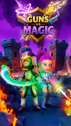 Guns vs Magic - Roguelite RPG screenshot 1