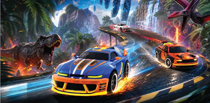 Max Speed: 3D Stunt Race — Android game banner