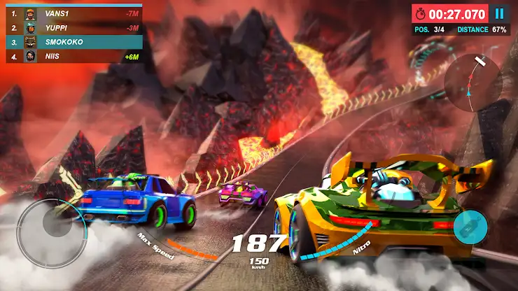 Max Speed: 3D Stunt Race screenshot 7
