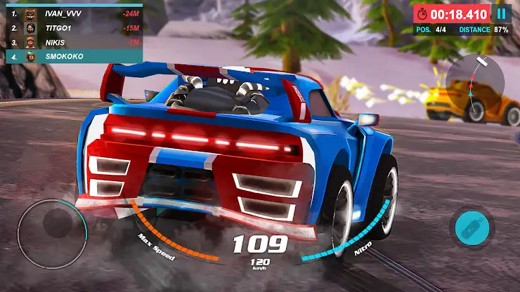 Max Speed: 3D Stunt Race screenshot 4