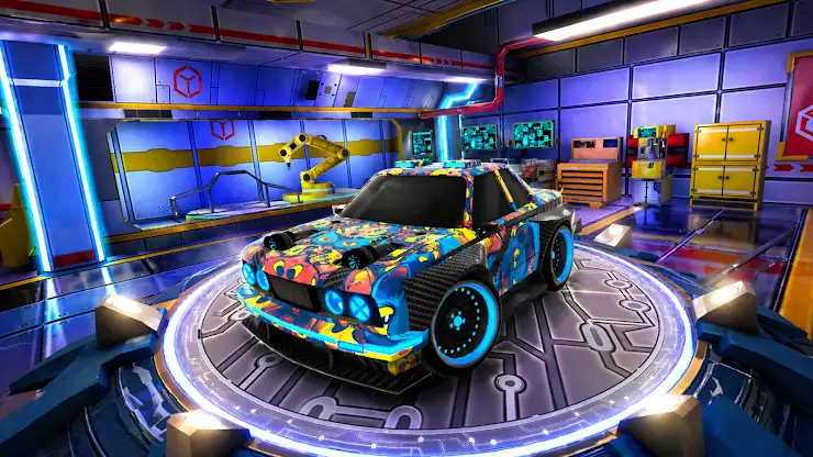 Max Speed: 3D Stunt Race screenshot 3
