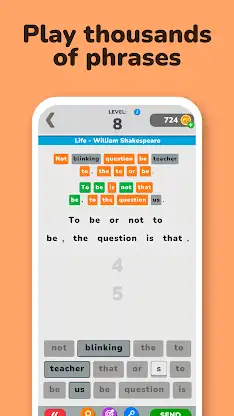 Phrasle Puzzle - Word Game screenshot 1