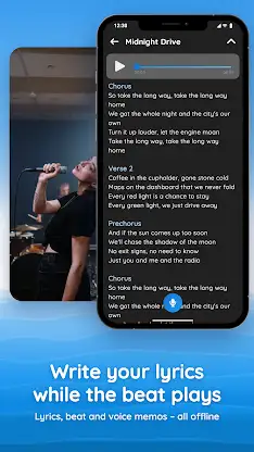 write lyrics & save your ideas screenshot 1