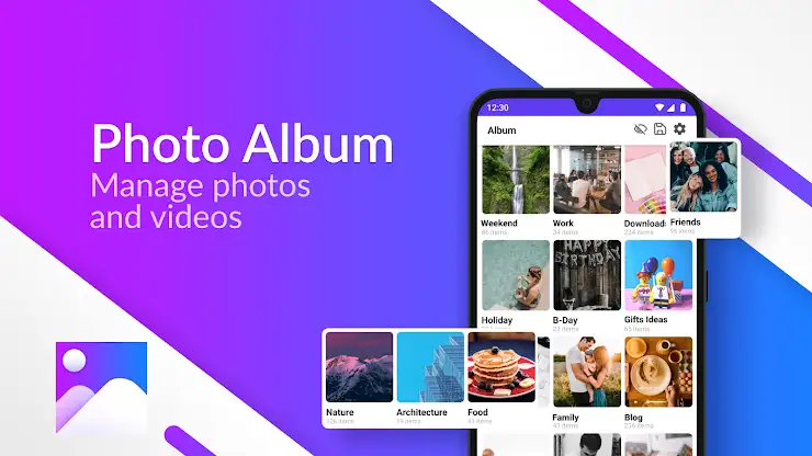 Gallery: Photo Album Organizer screenshot 1