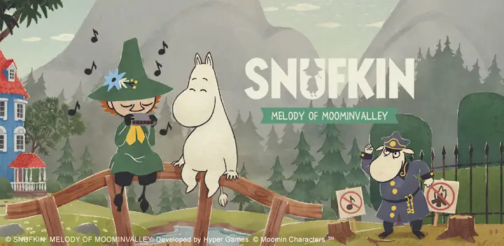 Snufkin Melody of Moominvalley — Android game banner
