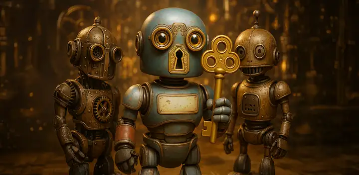 Tiny Robots: Portal Escape — Android game banner