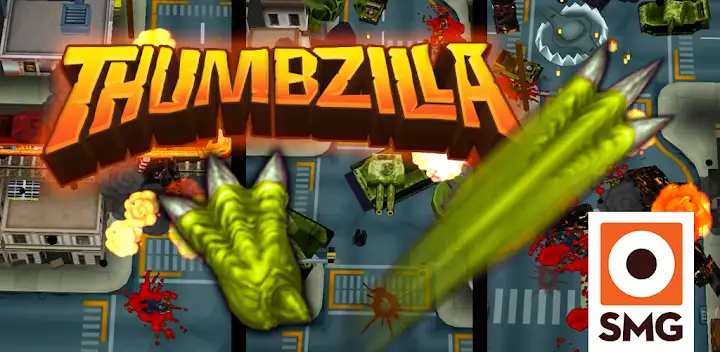 ThumbZilla — Android game banner