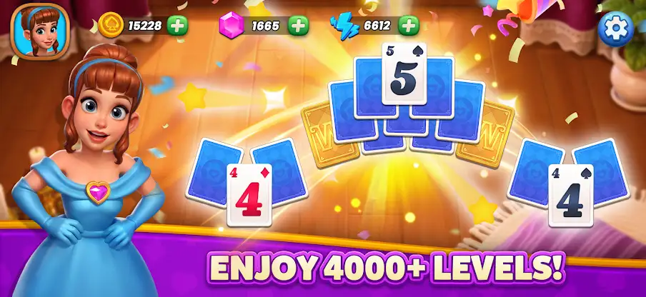 Solitaire: Merge Kingdom screenshot 2