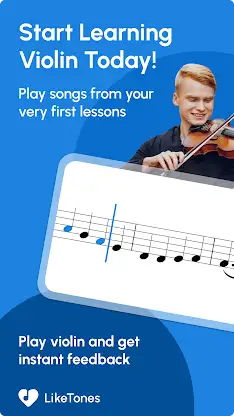 Learn Violin - LikeTones screenshot 1