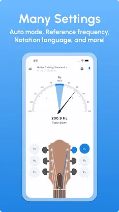 Guitar Tuner - LikeTones screenshot 4