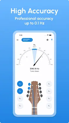 Mandolin Tuner - LikeTones screenshot 4