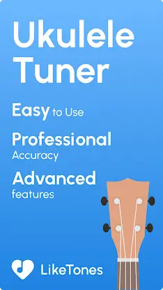 Ukulele Tuner - LikeTones screenshot 1