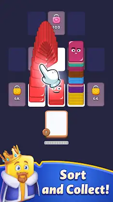 Shuffle Kings－card sort color screenshot 2
