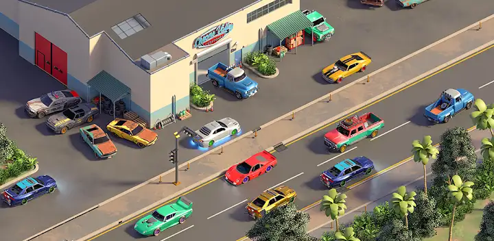 Chrome Valley Customs — Android game banner