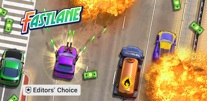 Fastlane: Road to Revenge — Android game banner