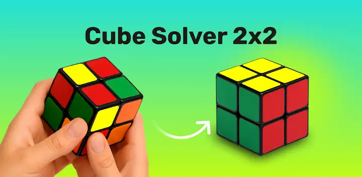 Cube Solver 2x2 — Android game banner