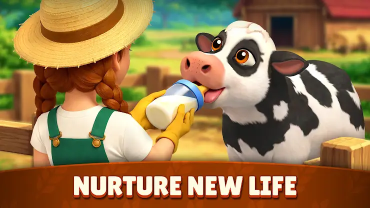 Animal Farm Life: Town Farming screenshot 4