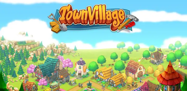 Town Village: Farm Build City — Android game banner