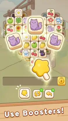 Meow's Garden: Tile Match screenshot 3