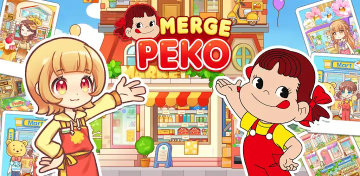 Merge Peko : Sweets World — Android game banner