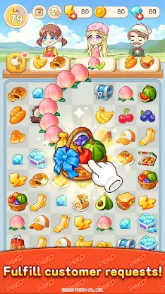 Merge Peko : Sweets World screenshot 4
