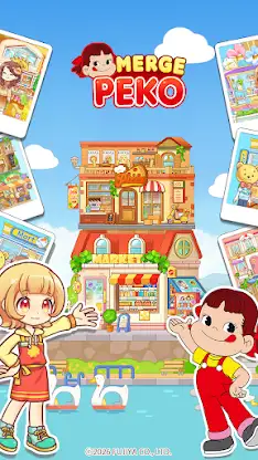 Merge Peko : Sweets World screenshot 1