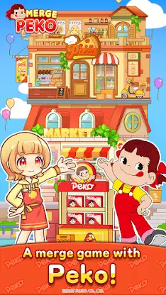 Merge Peko : Sweets World screenshot 2
