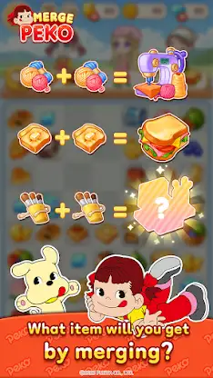 Merge Peko : Sweets World screenshot 3