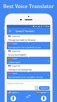 Speak and Translate Languages screenshot 1