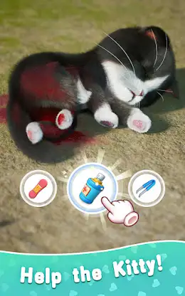 Kitten Match 3D screenshot 1