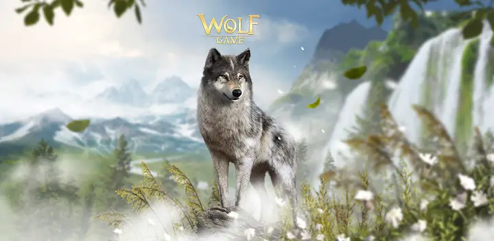 Wolf Game: Wild Animal Wars — Android game banner