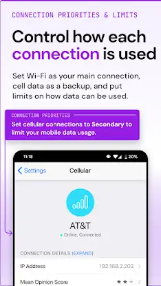 Speedify: Bond Satellite + 5G screenshot 3