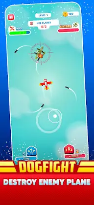 Man Vs. Missiles: Dogfight screenshot 2