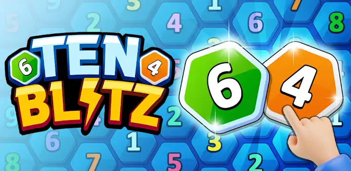 Ten Blitz: Match Pairs of 10! — Android game banner
