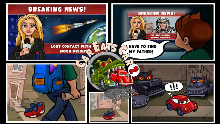 Car Eats Car 2: Car Racing screenshot 4