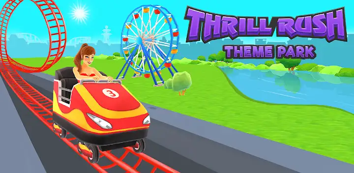 Thrill Rush Theme Park — Android game banner
