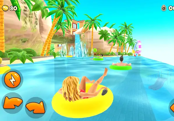 Uphill Rush Water Park Racing screenshot 1