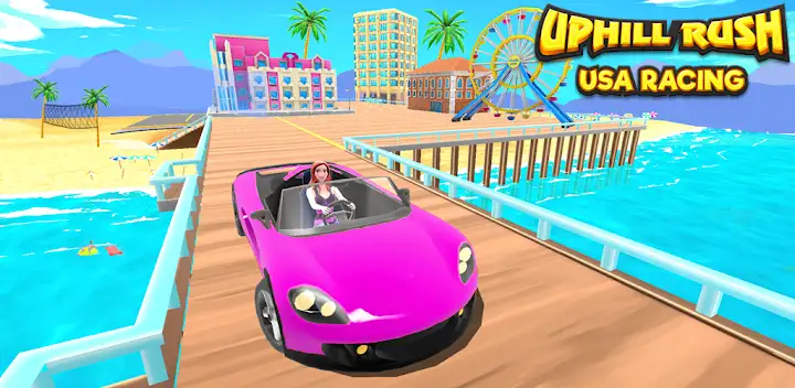 Uphill Rush 2 USA Racing — Android game banner