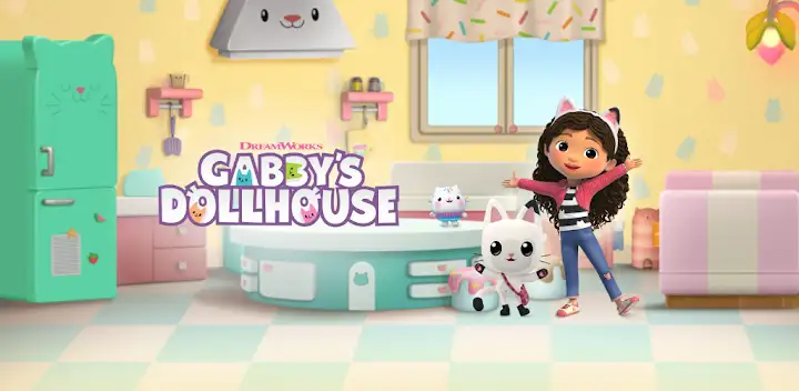 Gabbys Dollhouse: Cat Games — Android game banner