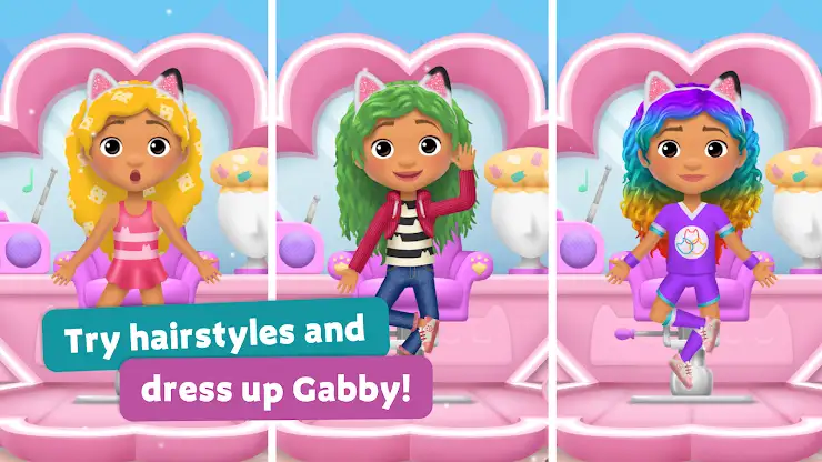 Gabbys Dollhouse: Cat Games screenshot 5
