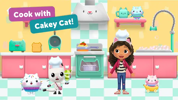 Gabbys Dollhouse: Cat Games screenshot 3
