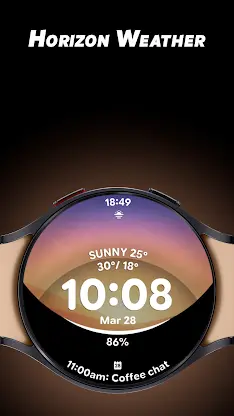 Horizon Weather - Watch face screenshot 1