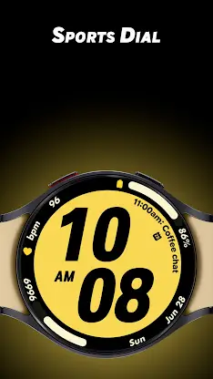 Sports Dial - Watch face screenshot 1