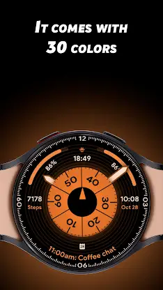 Ultra Analog - Watch face screenshot 2