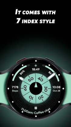 Ultra Analog - Watch face screenshot 3