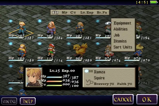 FINAL FANTASY TACTICS : WotL screenshot 3