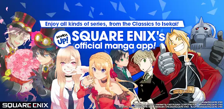 Manga UP! — Android app banner