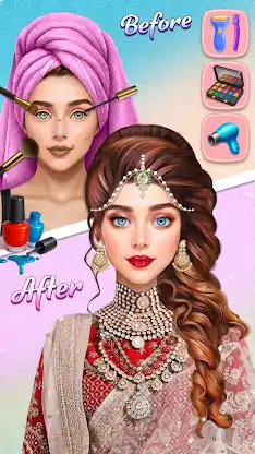 Indian Wedding Dress Up Bridal screenshot 3